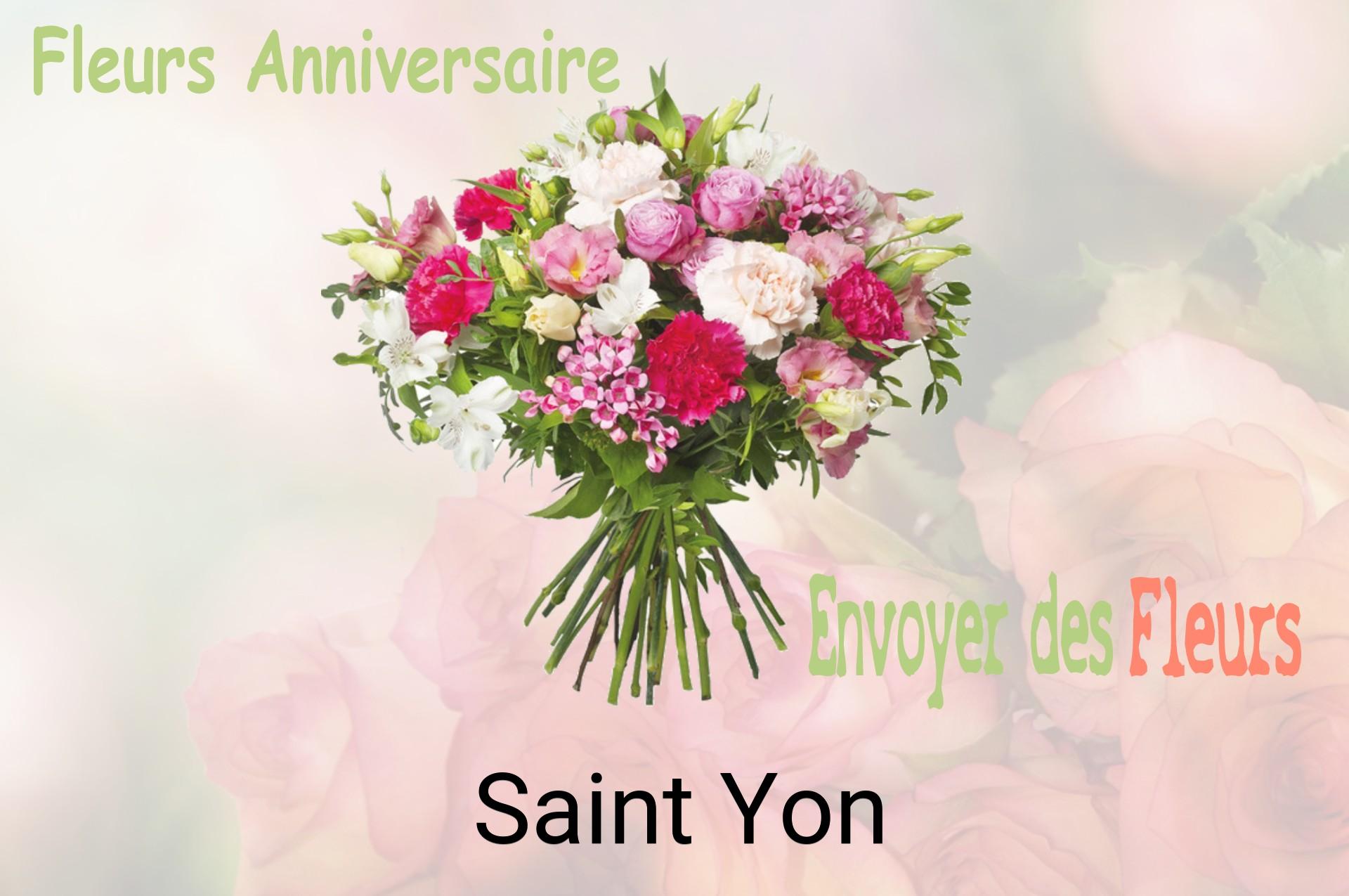 Bouquet de fleurs d’anniversaire livré à Saint-Yon